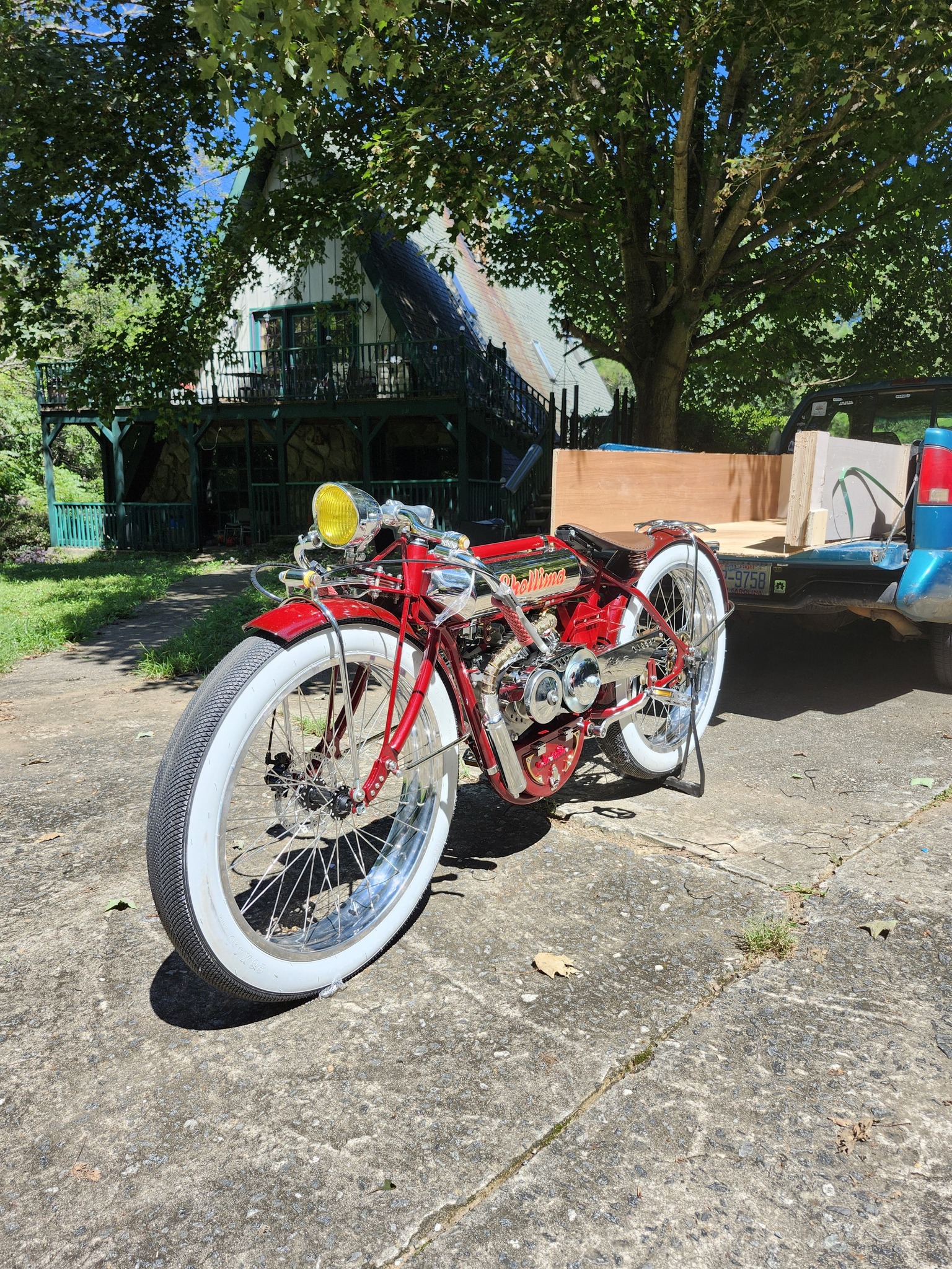 board Track Racer On American Soill